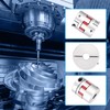 sourcing map Aluminum Shaft Coupling 16mm to 28mm Flexible Spider