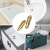 Pack of 2 Drain Plug Bolts Pop Up, Clack Plug
