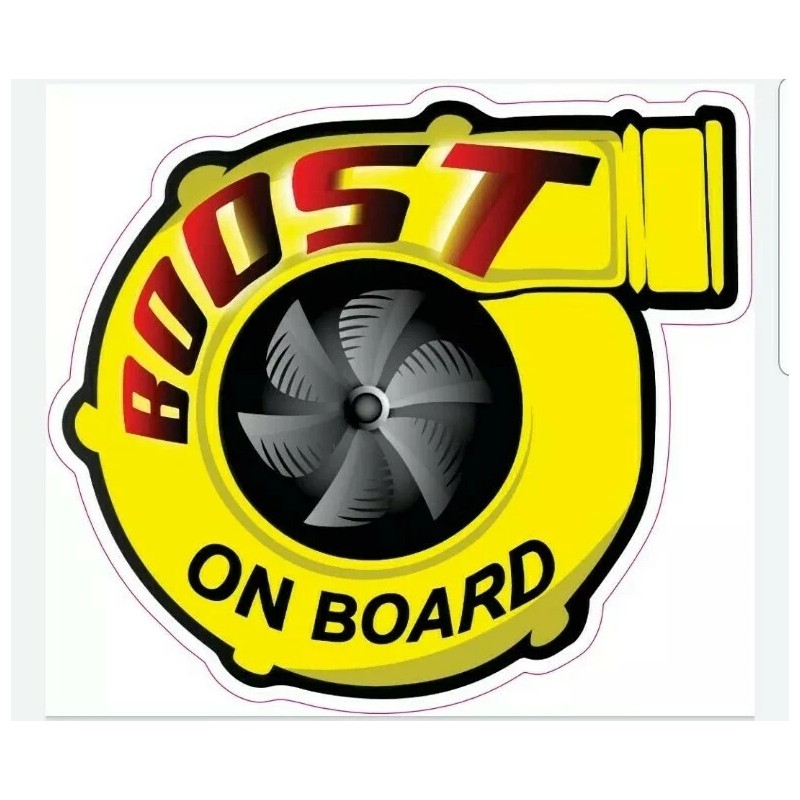 BOOST ON BOARD Turbo/Supercha