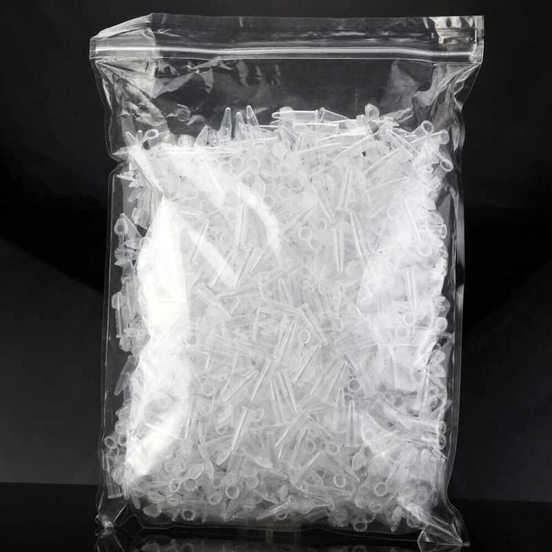 BKMAMLAB - Tubos de microcentrífuga de 0,5 ml, 1000 unidades,