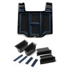 Karltys Center Console Organizer Tray Door Side Handle Storage Box