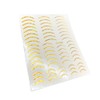 Holographic Gold Nail Stickers for Nail Art