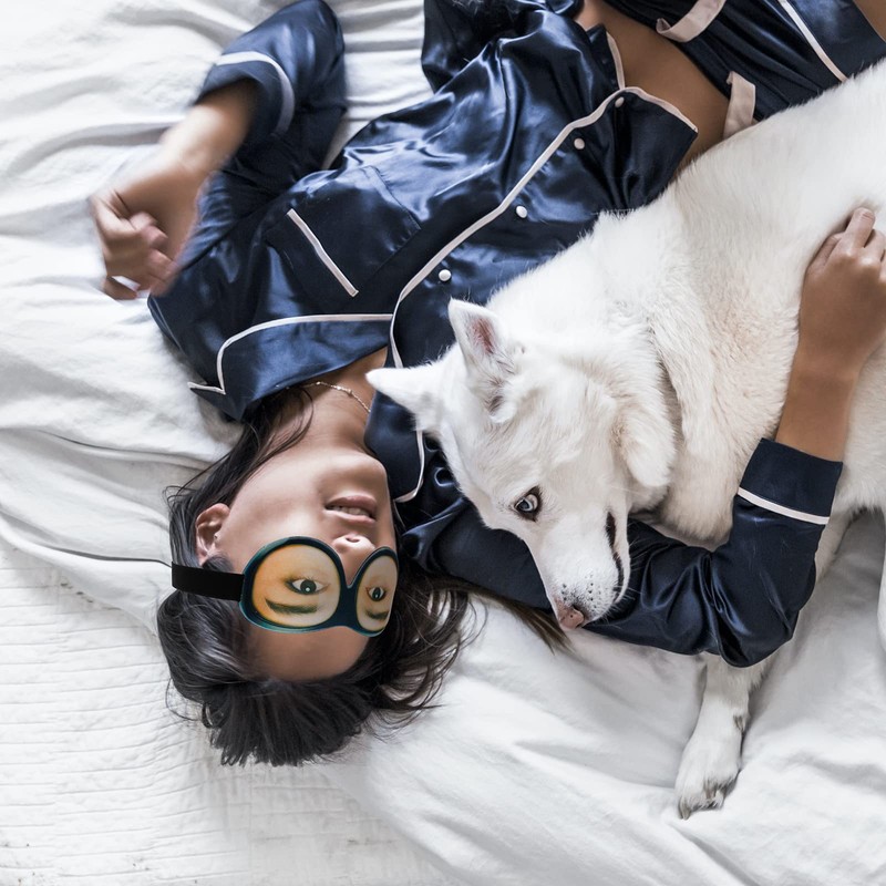 Funny Sleep Mask Eyes Open Funny Eye Mask for Sleeping