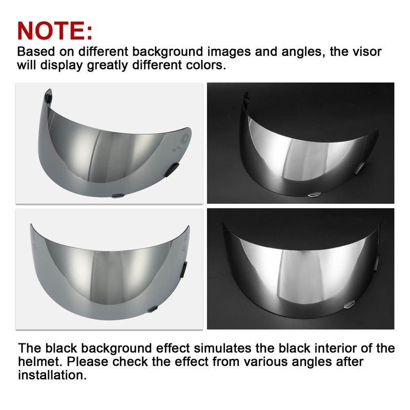 psler Qualifier Visor- Qualifier Helmet Visor Motorcycle Face Shield Accessories