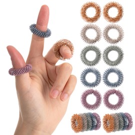 Mr. Pen Spiky Sensory Rings - 10 Pack, Colorful Stress Relief Fidget Toys, Sensory Rings for Anxiety and Stress Relief