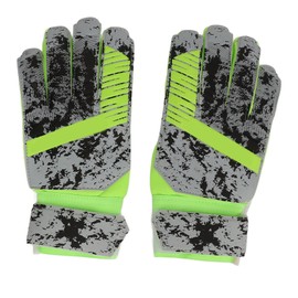 1 Pair Soccer Goalkeeper Gloves Breathable Rubber Football Gloves Strong Grip Finger Protection Soccer Goalie Gloves for Training Match No.8