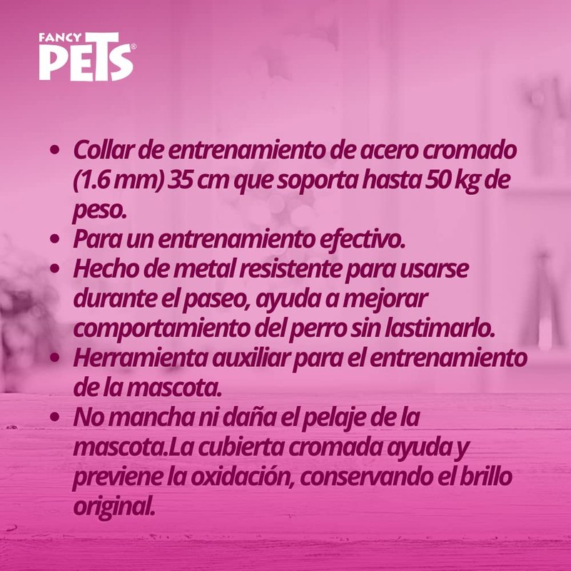 Fancy Pets Collar de Entrenamiento para Perro de Tamaño 1.6