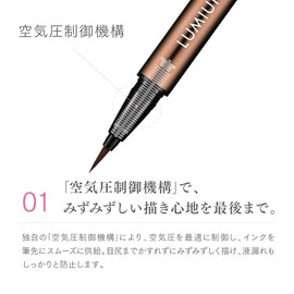 Lumia-Glass Skillless Eyeliner Liquid No Falling Waterproof, Perfect Black