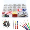 Kakalote 500Pcs Connector Pins Kit,1/1.5/1.8/2.2/2.8/3.5mm mm Pins Connector Kit Car