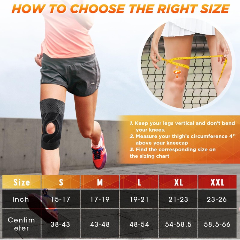IPOW Breathable Knee Brace L