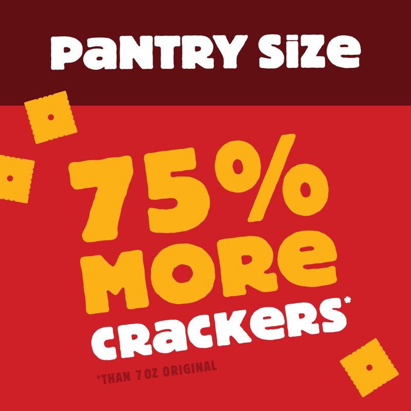 Cheez-It Cheese Crackers, Baked Snack Crackers, Office and Kids Snacks,