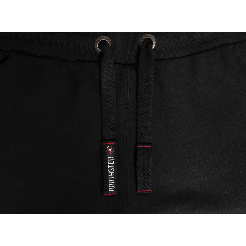 Northster Men's Terry Shorts Sports Shorts, black, M