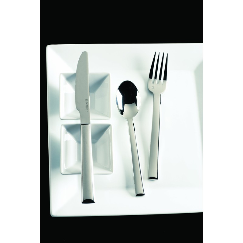 Fortessa Still 18/10 Stainless Steel Flatware Table Fork, Set of