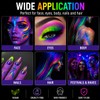 6 Color UV Reactive Neon Pigment Powder Set – Blacklight