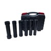 1/2 Inch Drive Extra Deep Impact Socket Set, 6.7" Long，6-Piece，Includes