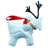 Rudolph the Red-Nosed Soft Felt Reindeer Hanging Ornament Christmas Rudolph