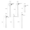 NIIIYTYB 6Pcs Milligram Measuring Spoons Set Exact MG Scoops for