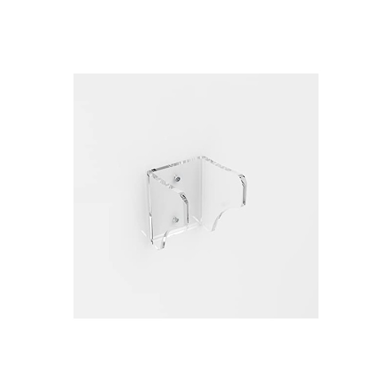 Premium Guitar Wall Hanger/Bracket/Universal Fit/Perspex Guitar Holder/PA-13 (Clear)