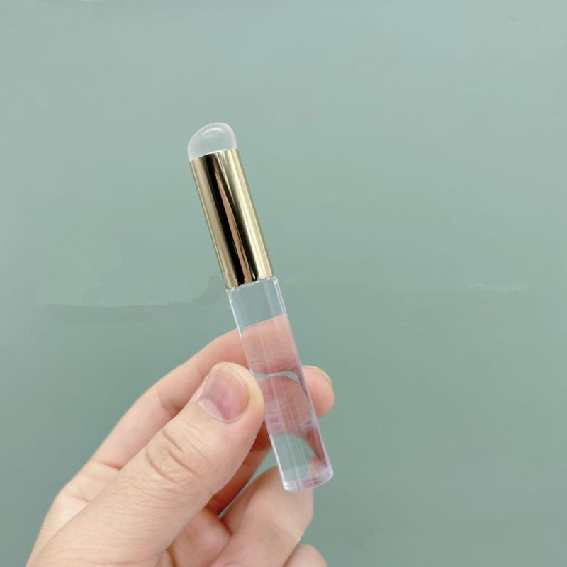 TEONEI Silicone Lip Brush Lipstick Brushes High Elastic Silicone Brush