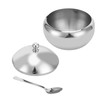 Seasoning Box 304 Stainless Steel Sugar Salt Bowl Container Household