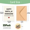 MOROLURU 25 Pack 350GSM | Birthday Cards | Birthday Cards