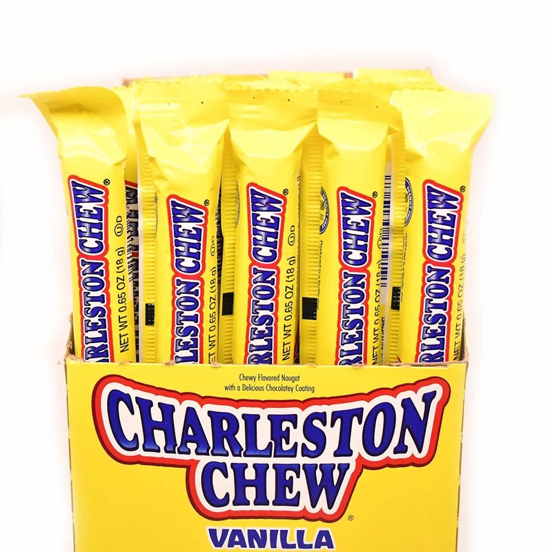 Tootsie Roll Charleston Chew, Vanilla, 18 Grams (0.65 Oz) Bars,
