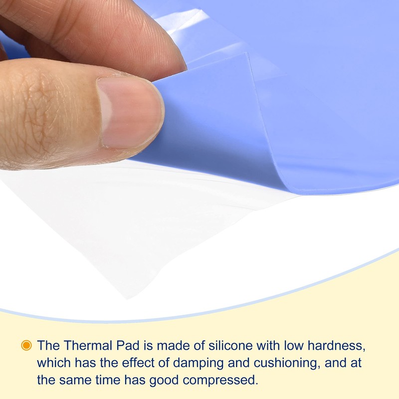 uxcell Heat Transfer Sheet, Heat Dissipation Pad, Thermal Conductive Pad,