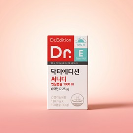 Doctor Edition Soft Capsule 1000IU 100 tablets 1 pc / 닥터에디션 연질 캡슐 1000IU 100정 1개 1개