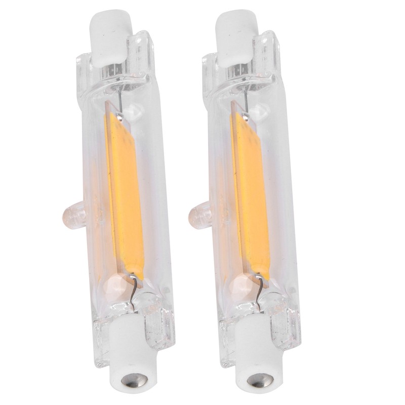 2Pcs R7S COB Bulb 5W 78mm Highlight Double Ended Flood