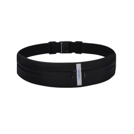 Waterfly Running Belt Bum Bag: Runner Marathon Jogging Waist Pack Sport Workout Exercise Fitness Phone Holder Bag for Men Women Jogger Slim Waistband