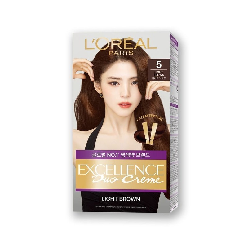 로레알파리 LOREALPARIS 엑셀랑스 듀오크림 9컬러 중 택1 4130084 6.3호 골드