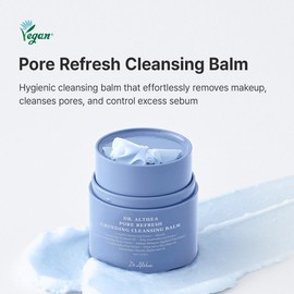Dr.Althea Pore Refresh Grinding Cleansing Balm Pore Cleanser with Green Tea Extract Hygenic One-Step Makeup Cleansing Cream For All Skin Types Korean Vegan Skin Care 1.69 Fl Oz