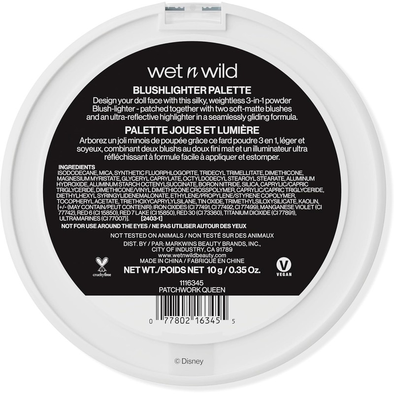 wet n wild Paleta De Ruborizadores Pesadilla Antes De Navidad