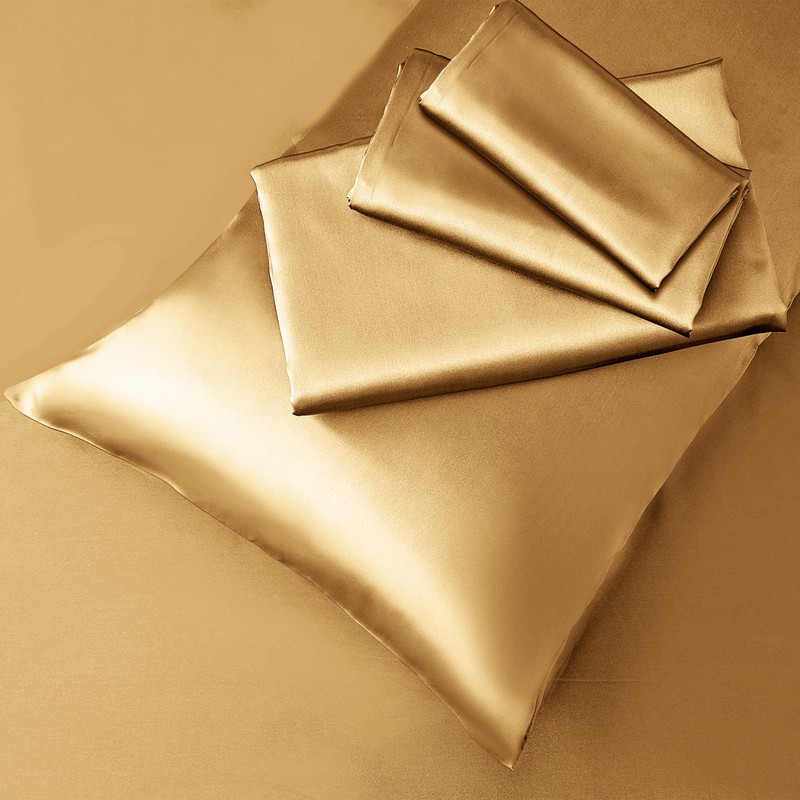 Manyshofu Satin Full Sheets Set 4 Piece - Soft Silky
