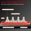 DaRui Power Distribution Block Bus Bar 5/16'' M8 Terminal Stud