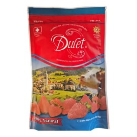 Dulet - Suero De Leche Suizo Sabor Fresa 1 Bolsa De 450 Grs - Top Quality