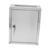 SEWACC Box Stainless Steel Public Suggestion Box Multifunctional Voting Complaint