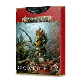 Games Workshop Warhammer AoS - Warscroll Cards: Gloomspite Gitz (Fr)