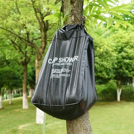 Generic 10 gallon/40L Portable Solar Shower Bag, Solar Heating Camping Shower Bag with Removable Hose, for Camping Gear, Surfing, Beach, Swimming, Outdoor Travel, Hiking, Genericozv8k1wgp9