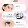 2 Pcs Lower Eyelash Stamps, Reusable Silicone Bottom Eyelash Stamp