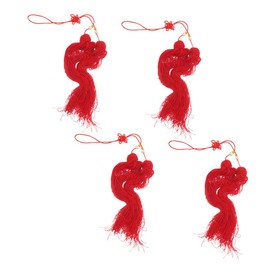 BESPORTBLE 4Pcs Vibrant Tassel Pendants for Martial Arts Bright Color Tassels for Tai Chi Training Competitions Durable Versatile Decorations for Enhanced Usability