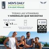 MENS DAILY MULTIVITAMIN AND ANCIENT MINERALS 4 en 1, 200