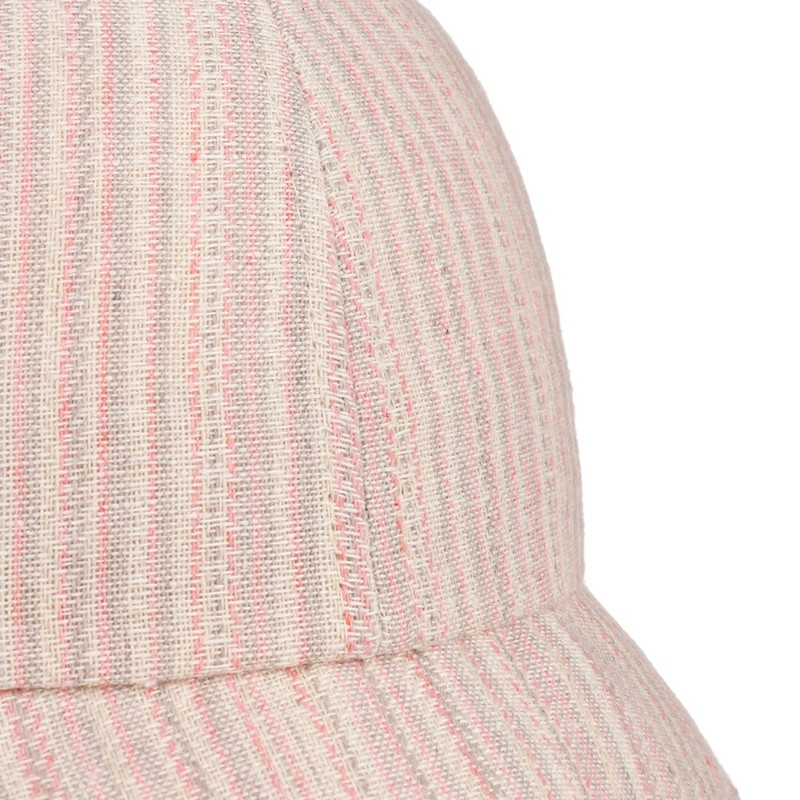 Seeberger Fine Stripes Women's Cotton Cap Summer Cap (One Size