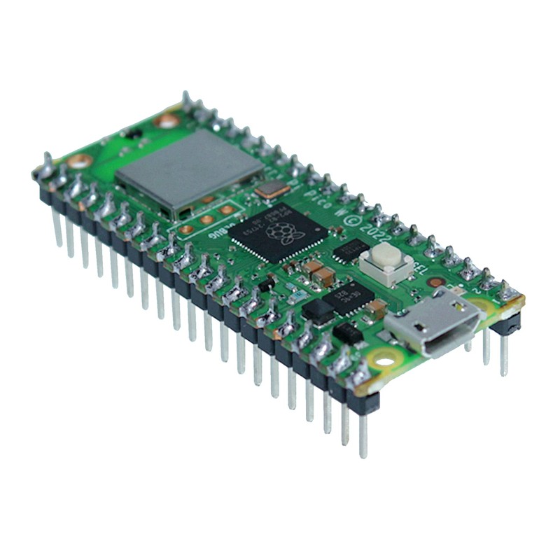 DIGISHUO Raspberry Pi Pico W with Header Microcontroller Board with