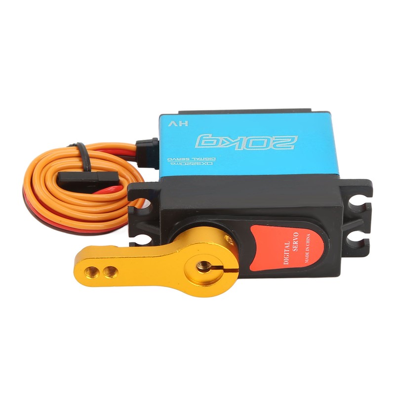 20KG RC Digital Servo 180 Degree Rotation High Speed Metal