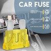 Innfeeltech 25pcs Standard Car Fuse Blade Fuse 20A with 2