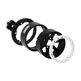 INJORA 1.3" Aluminium Beadlock Wheels -5.25mm Offset for SCX24 TRX4M 1/24 1/18 RC Crawler
