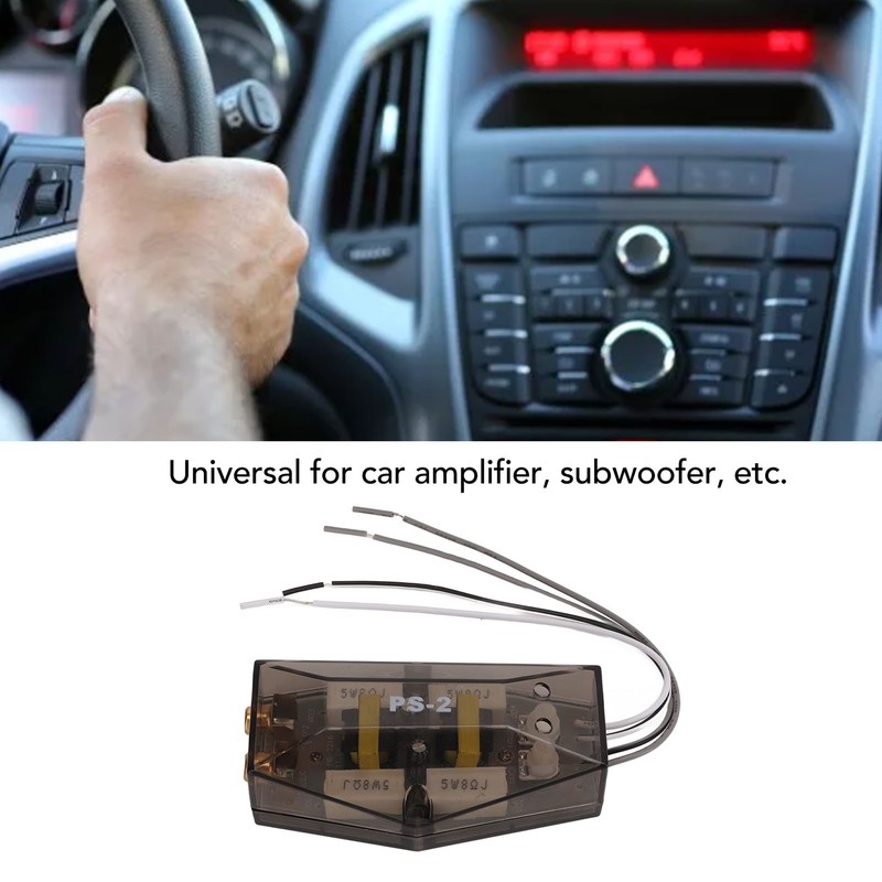 High to Low Audio Signal Converter 2 Channel Impedance Line