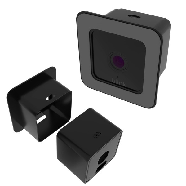 Teccle Black Window Mount for Blink Mini, Through Window Use