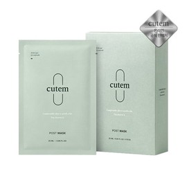 Q-TEM Post Mask Set 25ml 10ea Pore Care Skin Soothing Elastic Skin / 큐템 포스트 마스크 세트 25ml 10ea 모공케어피부진정탄력있는피부
